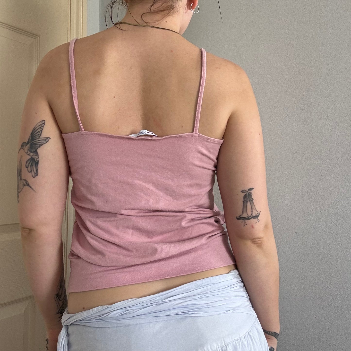 y2k sequin strappy cami top