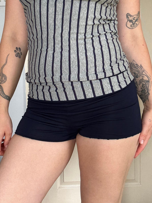 Two way shorts: Navy