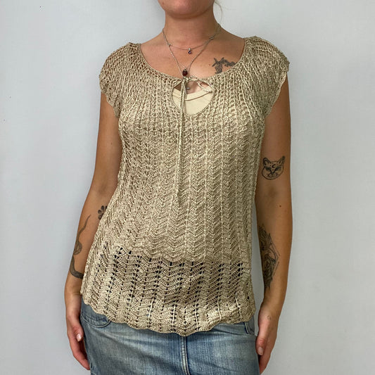 Crochet top with vest